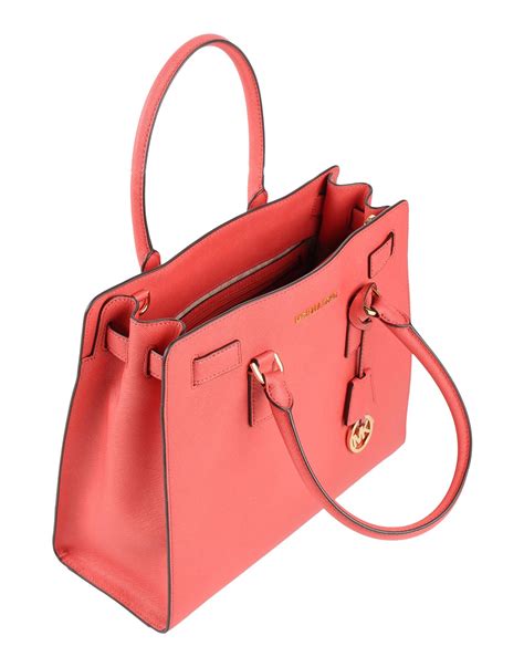 michael kors coral douglas|Michael Kors coral handbag.